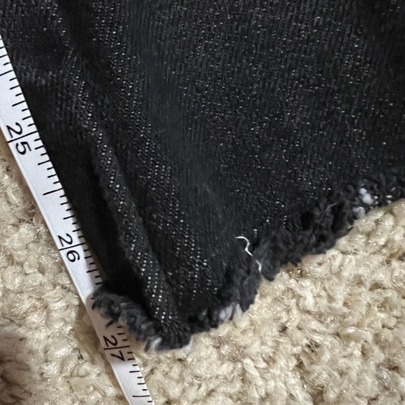 Robert Rodriguez Black Baggy Crop Denim Jeans - Picture 13 of 13